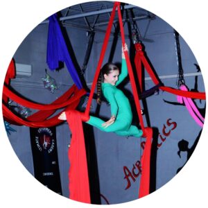 aerial silks hammock circus arts acro acrobatics gymnastics